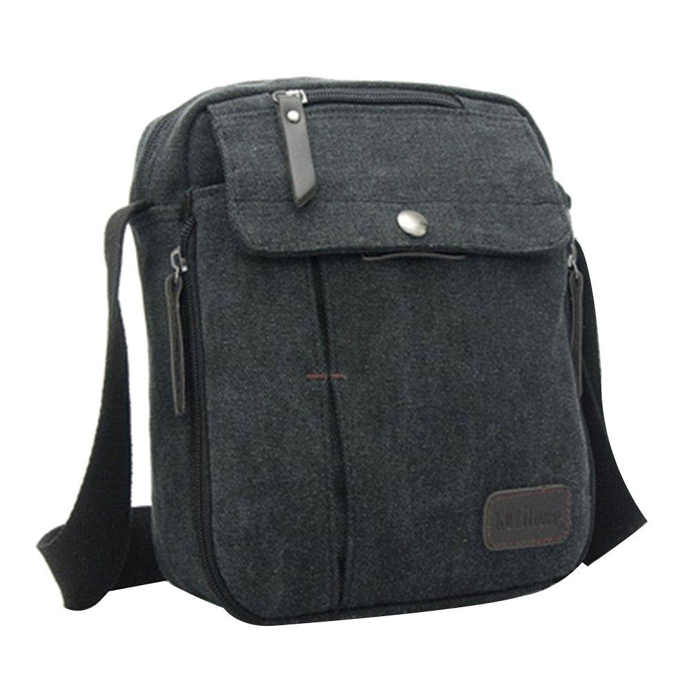 Multifunctional Canvas Traveling Bag - Assorted Colors / Black