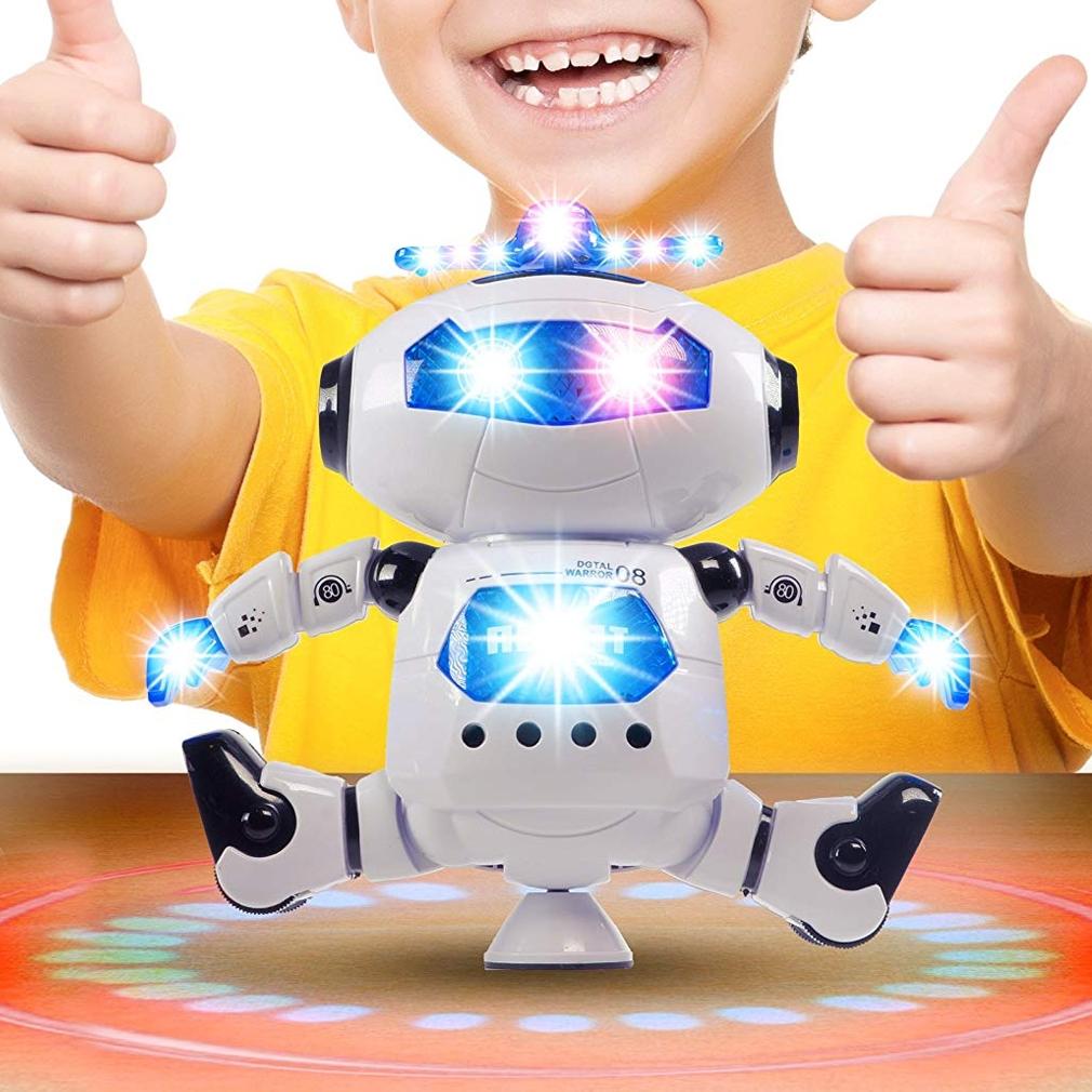 CifToys Boys Electronic Walking Dancing Robot Toy