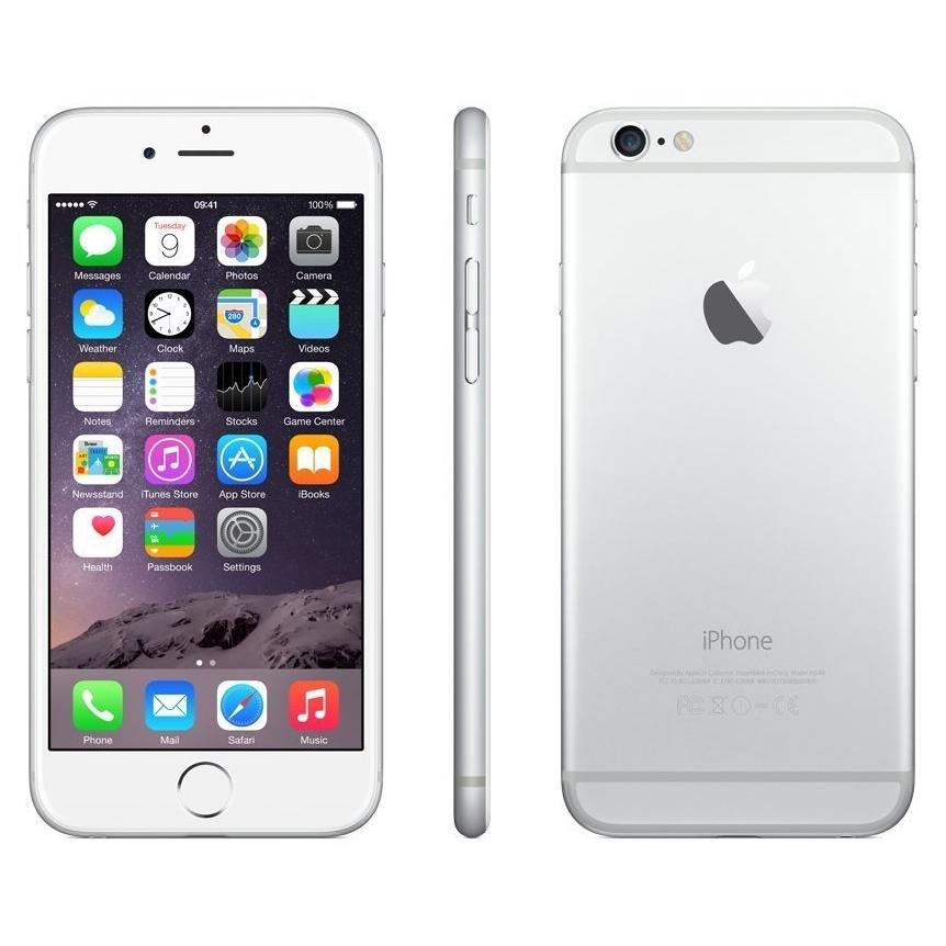 Apple iPhone 6 Factory GSM Unlocked Smartphone / Silver / 64GB