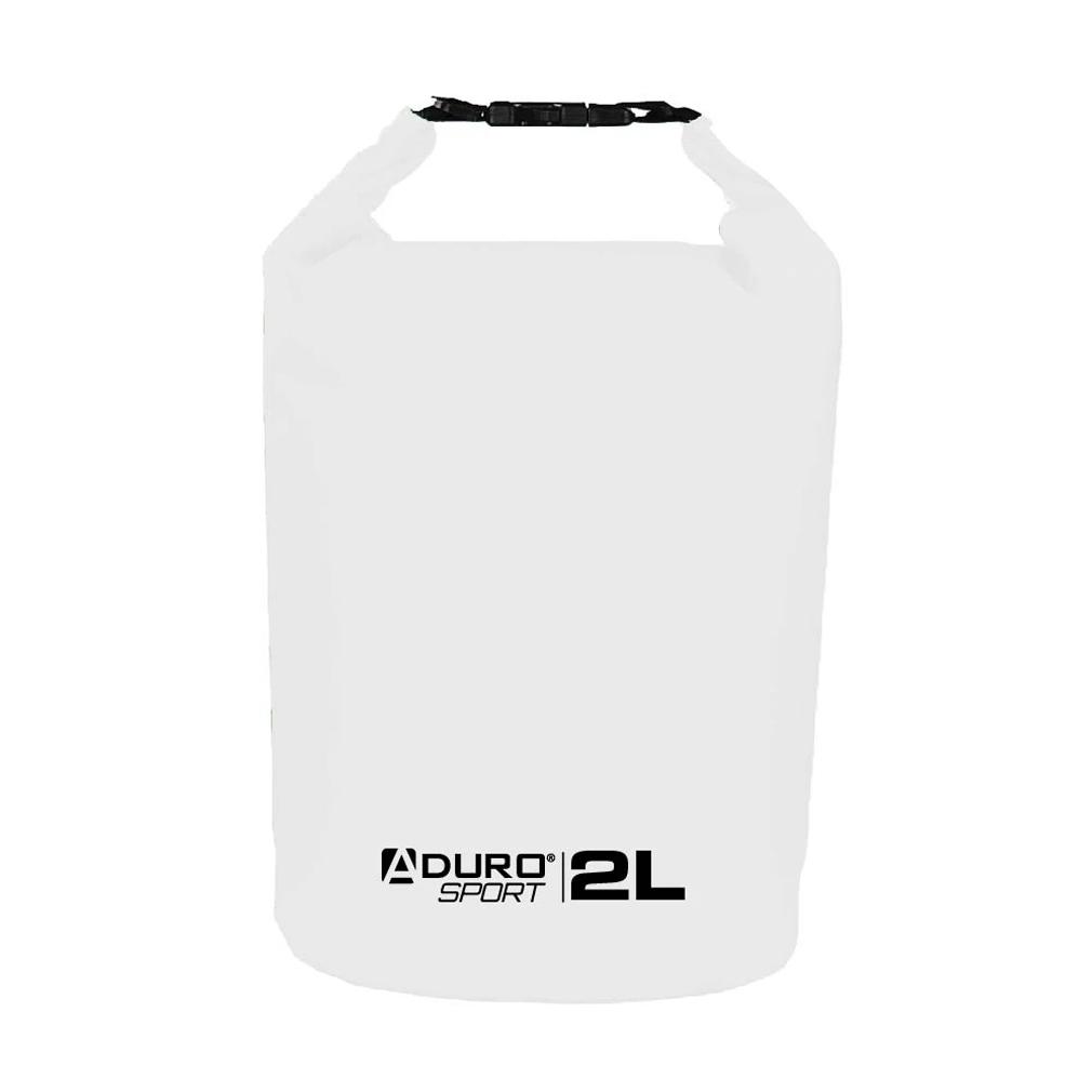 Aduro Sport Floating Waterproof Dry Bag / White / 2 Liter