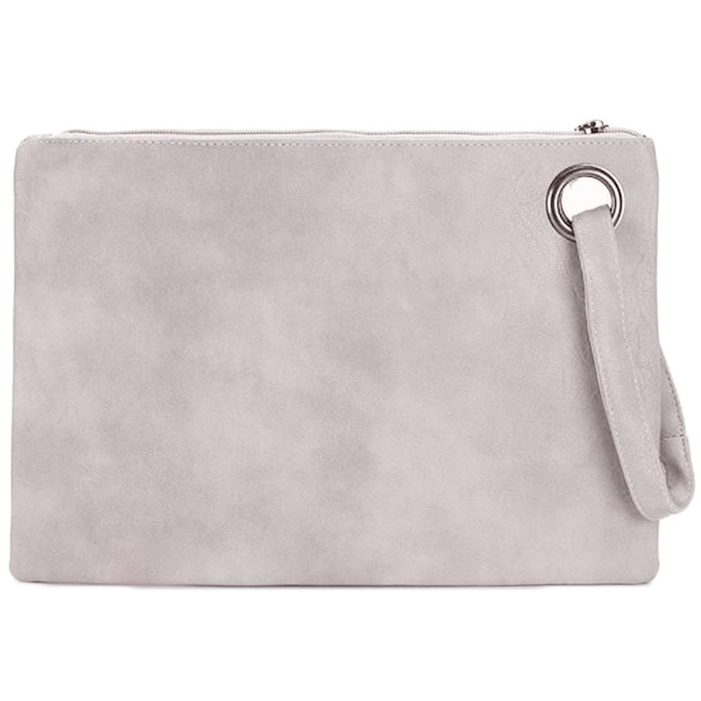 Fashion Solid Women&#39;s Envelope Bag / Beige