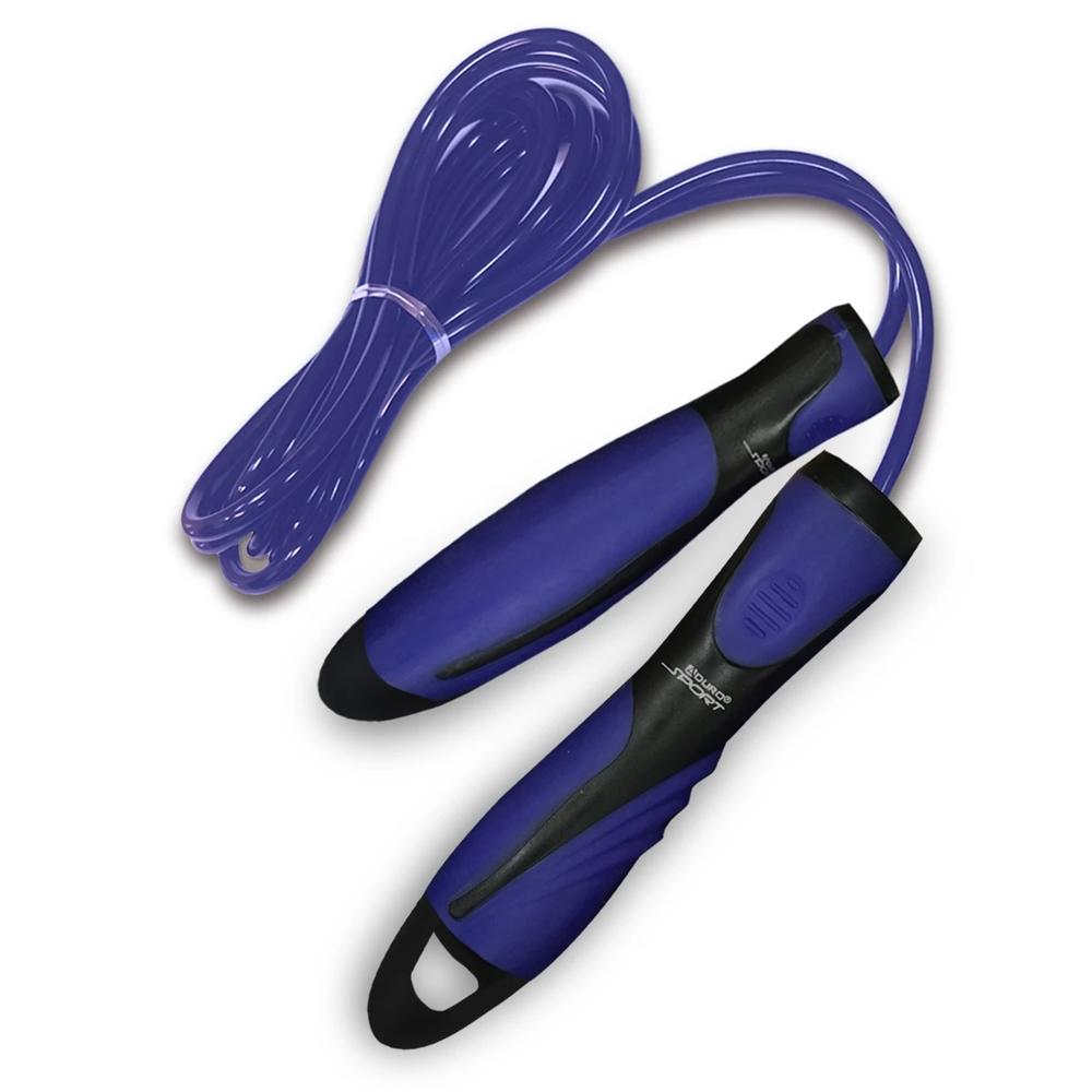 Aduro Sport Speed Jump Rope with Rubberized Non-Slip Handles / Blue