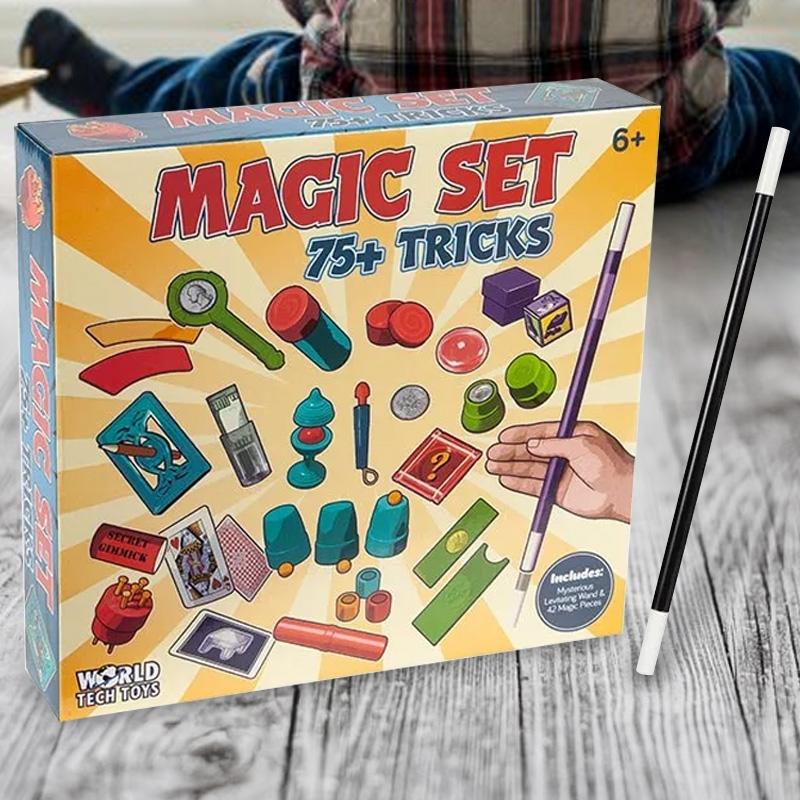 Magic Set with 75+ Tricks for Kids