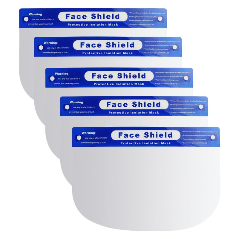Protective Isolation Mask Anti-fog Disposable Face Shield Masks