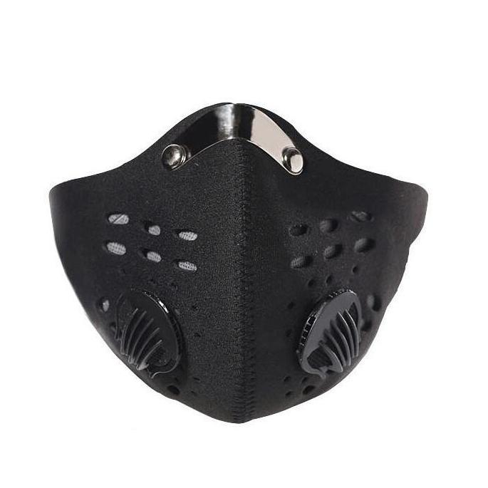 Reusable Dust Proof Mask With 3 Filters / Black