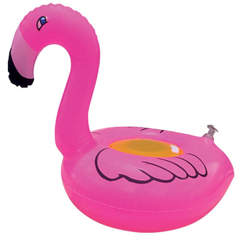 Aduro Pool Party Wireless Bluetooth Floating Bathtub Speaker / Flamingo