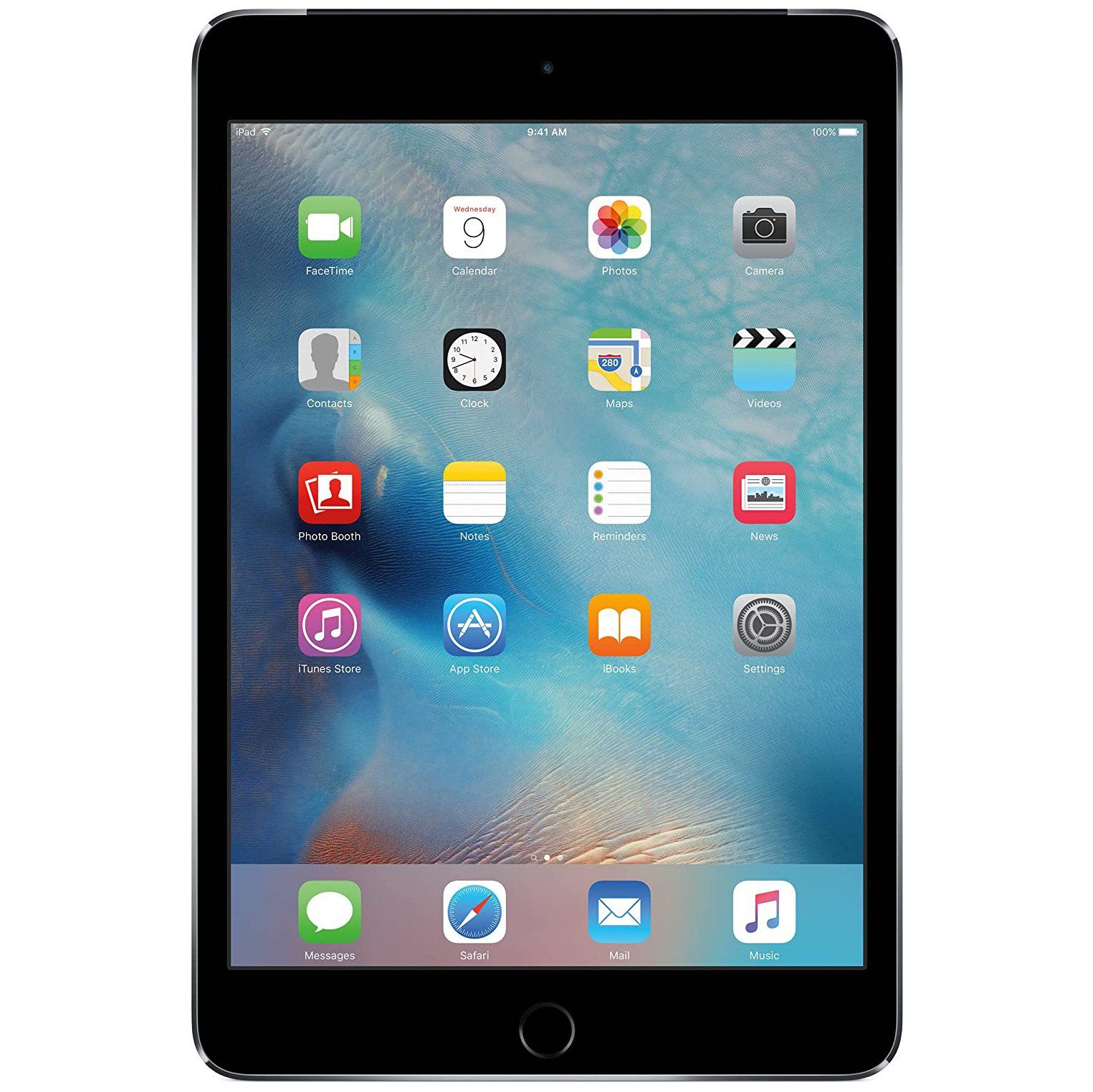 Apple iPad Mini 4, 64GB with Retina Display, Wi-Fi + Cellular - Space Gray