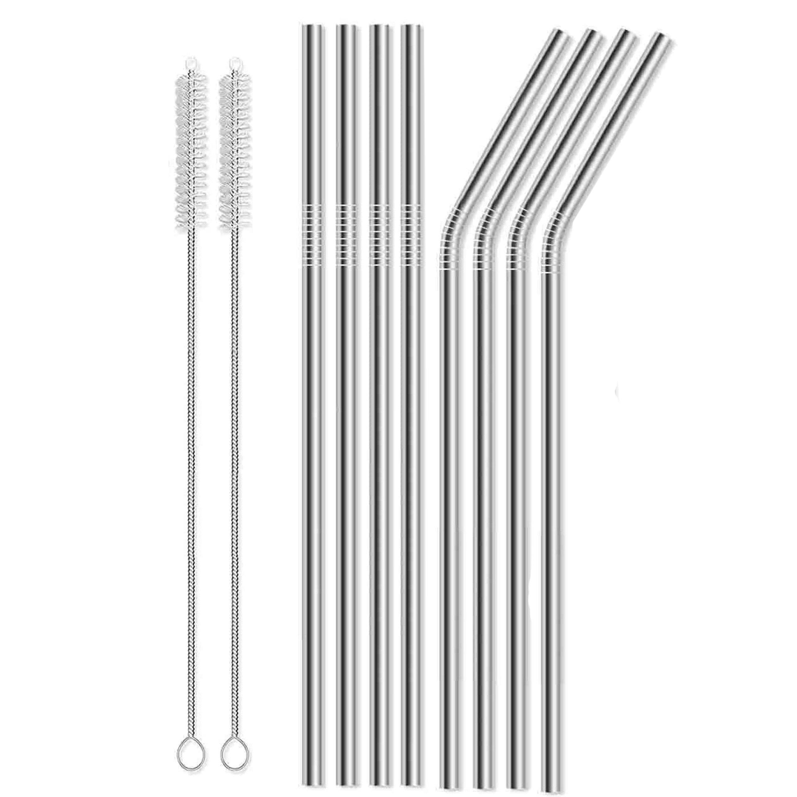 Stainless Steel Straws / Straight &amp; Bent
