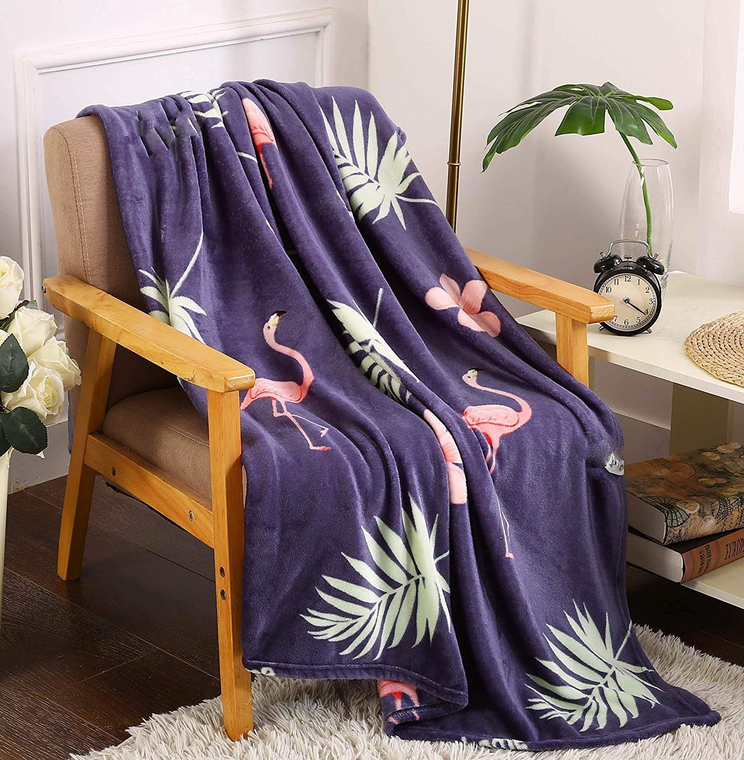 Super Soft Blanket - Assorted Styles / Flamingo