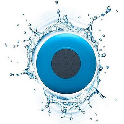 Mini Portable Bluetooth Waterproof Shower Speaker w/ Built-in Mic &amp; Suction Cups