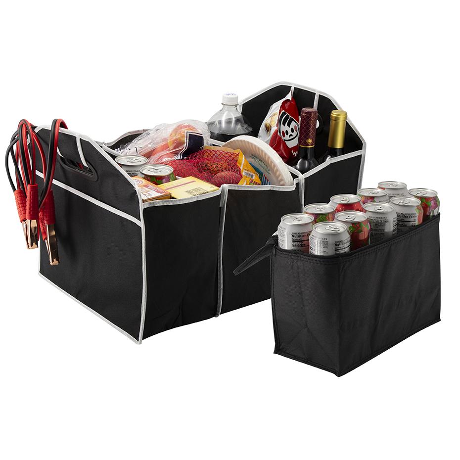 Foldable Car Trunk Organizer with Cooler