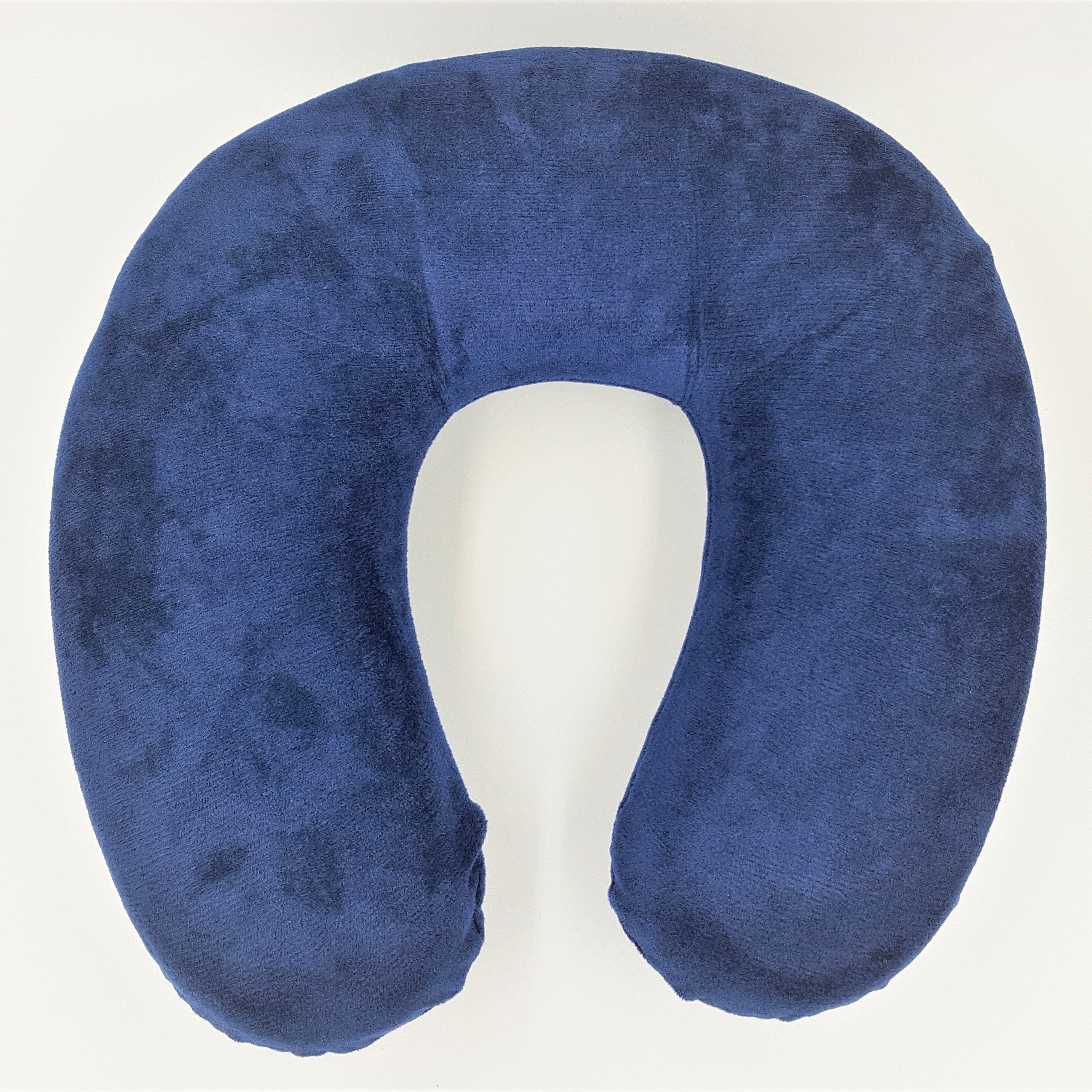 Super Soft and Light Travel Pillow / Navy Blue