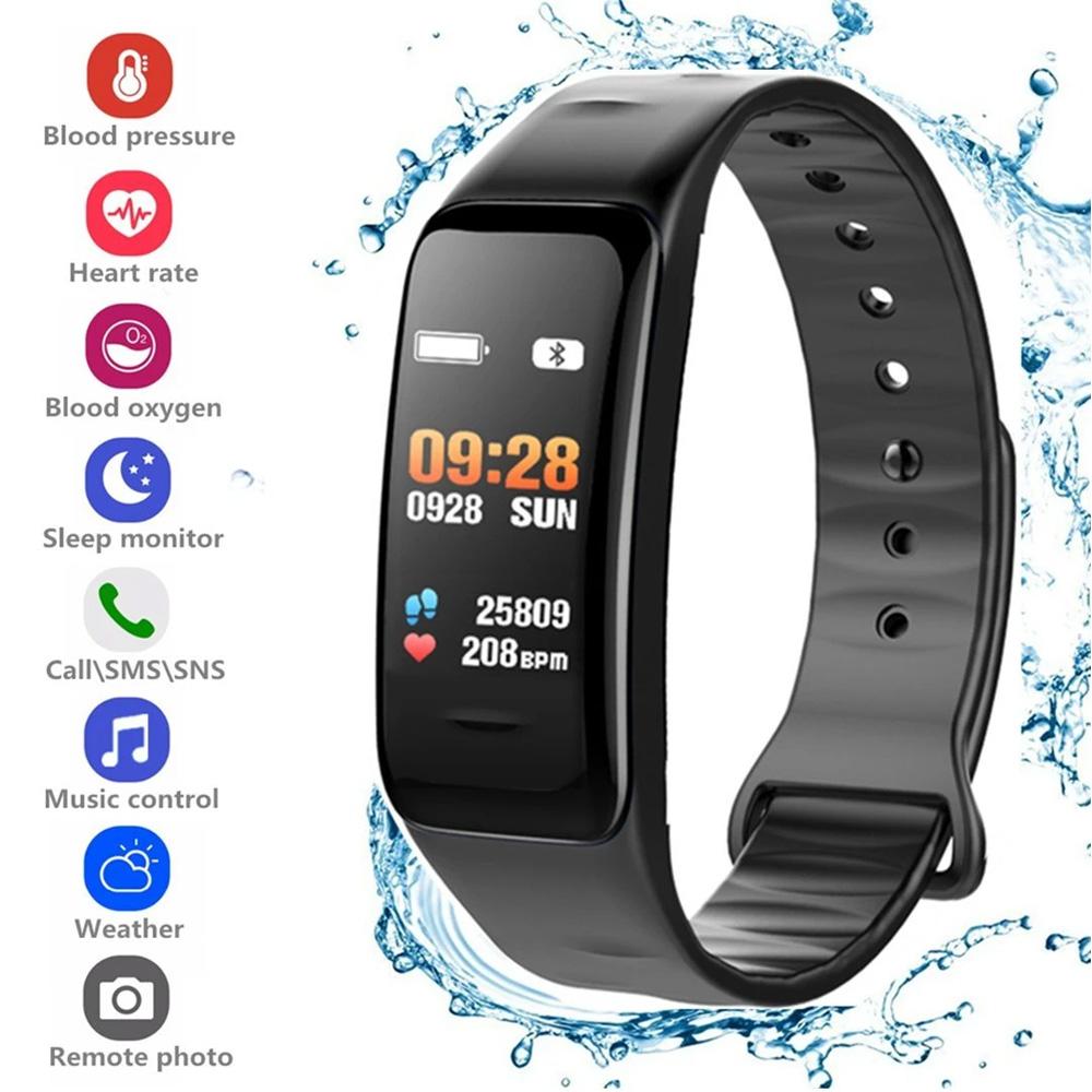 Waterproof Smart Wristband Watch Fitness Activity Tracker