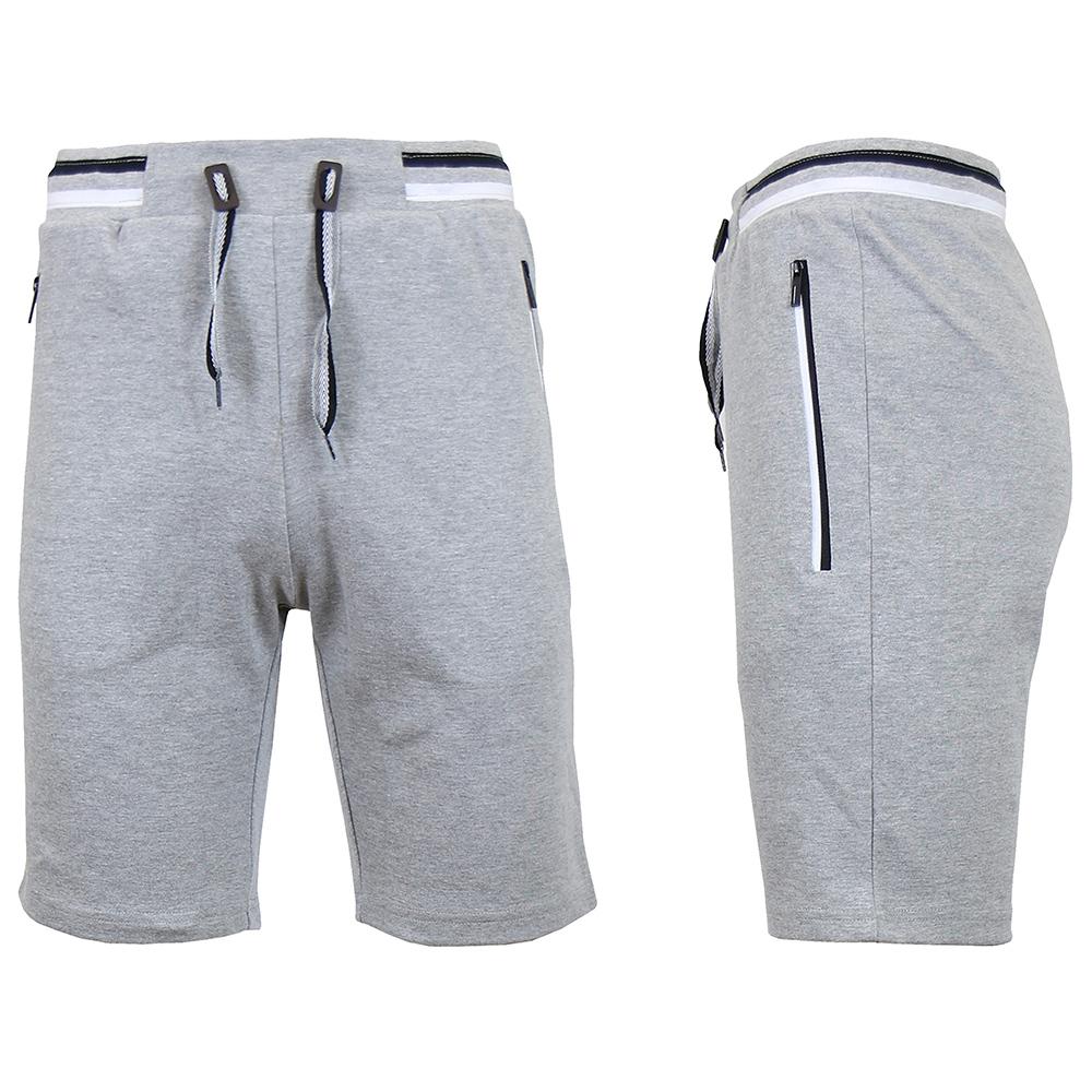 Women&#39;s Lounge Tech Jogger Shorts with Zipper Side Pockets Pant / Heather Gray / Large