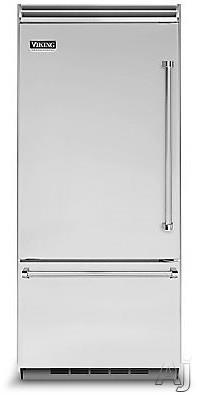 Viking 36 Inch 5 36 Built In Counter Depth Bottom Freezer Refrigerator VCBB5363ELSS