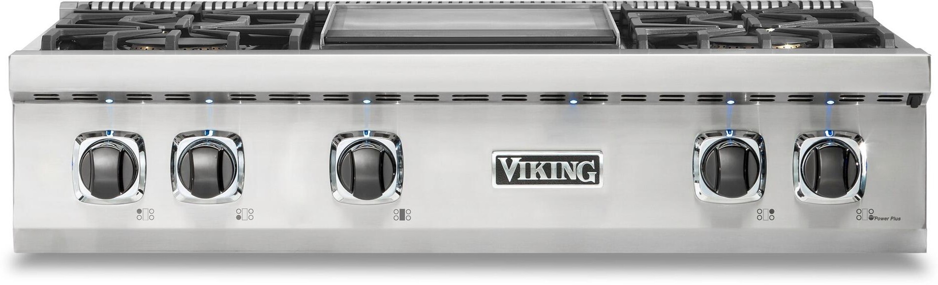 Viking 5 36 Liquid Propane Rangetop VRT5364GSSLP