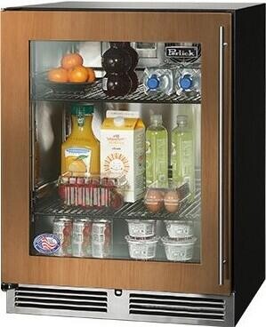 Perlick 24 Inch C-Series 24 Built In Undercounter Counter Depth Compact All-Refrigerator HC24RB44LL