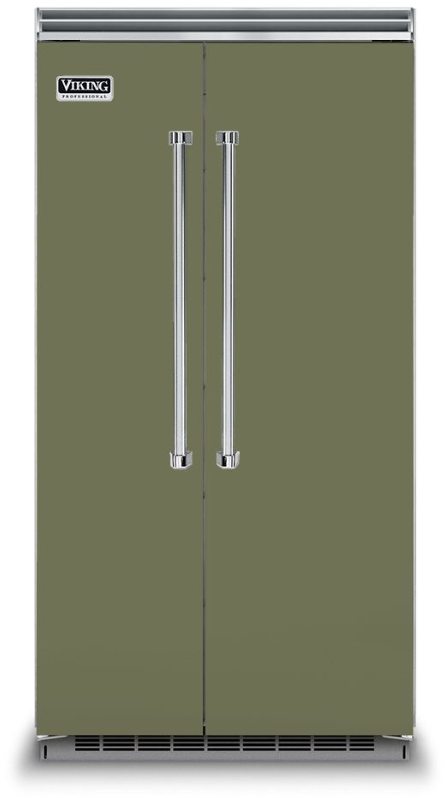 Viking 42 Inch 5 42 Built In Counter Depth Side-by-Side Refrigerator VCSB5423CY
