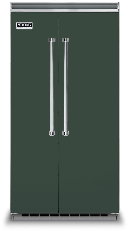 Viking 42 Inch 5 42 Built In Counter Depth Side-by-Side Refrigerator VCSB5423BF