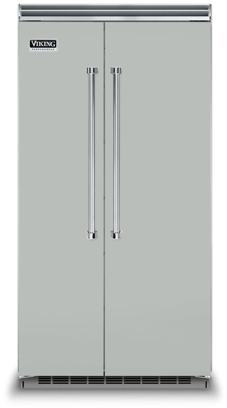 Viking 42 Inch 5 42 Built In Counter Depth Side-by-Side Refrigerator VCSB5423AG