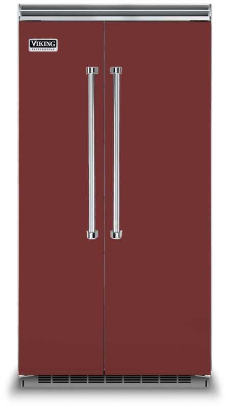 Viking 42 Inch 5 42 Built In Counter Depth Side-by-Side Refrigerator VCSB5423RE