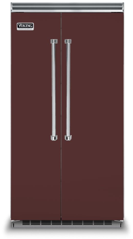 Viking 42 Inch 5 42 Built In Counter Depth Side-by-Side Refrigerator VCSB5423KA