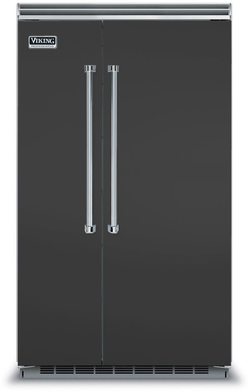 Viking 48 Inch 5 48 Built In Counter Depth Side-by-Side Refrigerator VCSB5483CS