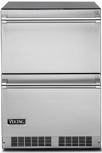 Viking 24 Inch 5 24 Refrigerator Drawers VDUI5241DSS