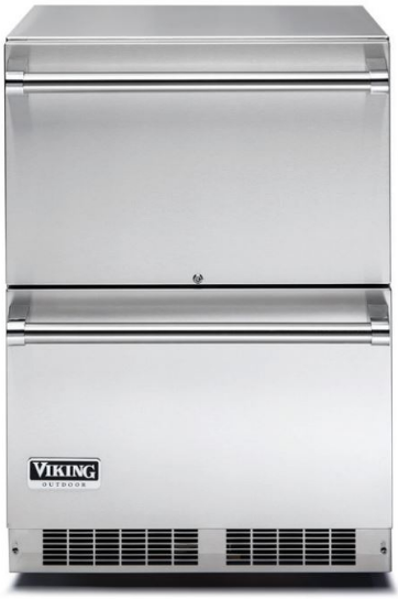 Viking 24 Inch 5 24 Refrigerator Drawers VDUO5241DSS