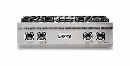 Viking 5 30 Liquid Propane Rangetop VRT5304BSSLP