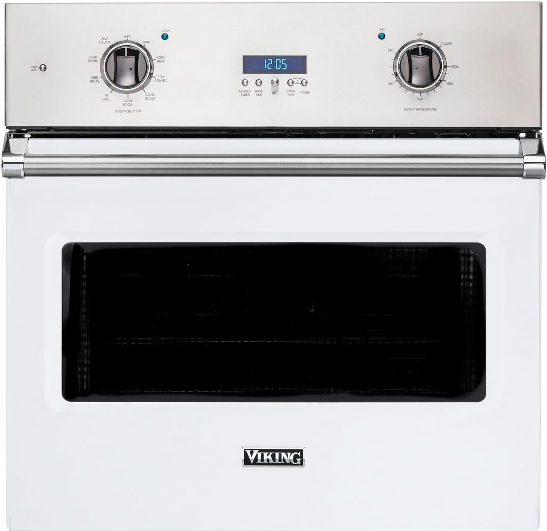Viking 5 30 Single Electric Wall Oven VSOE130WH