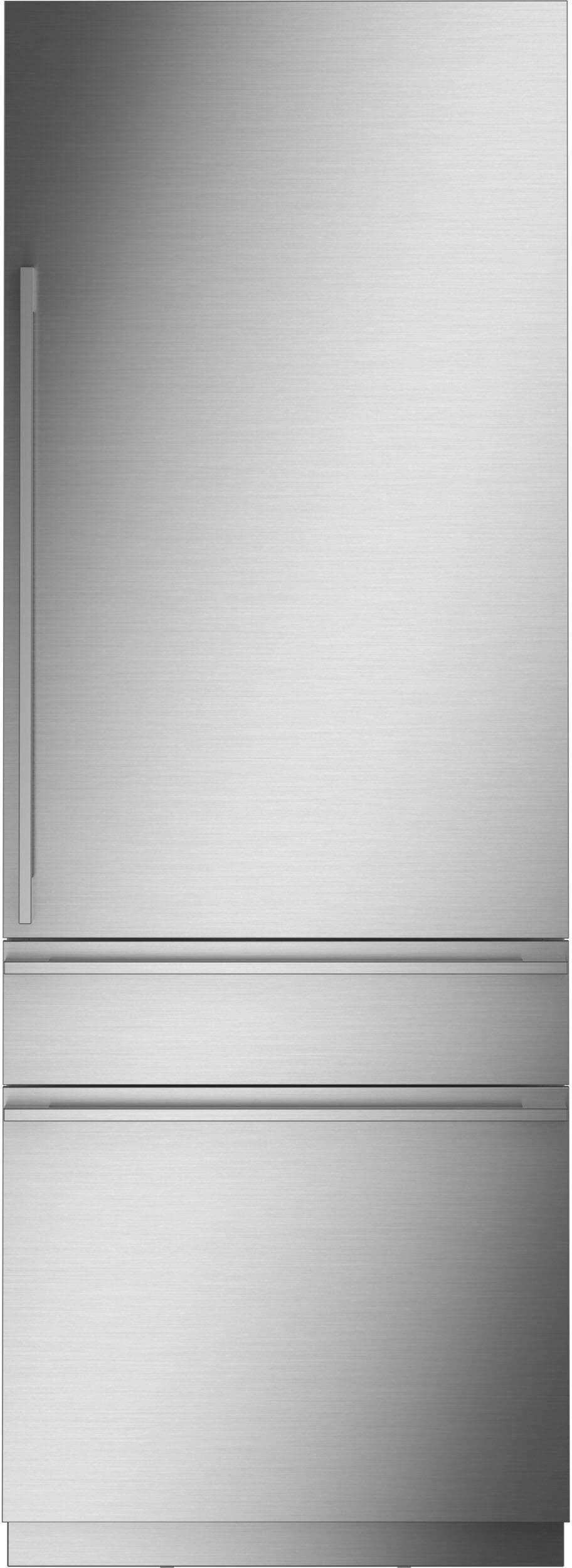 Monogram 30 Inch 30 Built In Counter Depth Bottom Freezer Refrigerator ZIC303NPPII