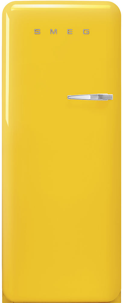 Smeg 24 Inch 50's Retro Design 24 Counter Depth Top Freezer Refrigerator FAB28ULYW3