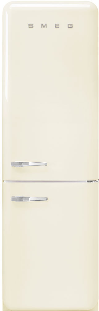 Smeg 24 Inch 50's Retro Design 24 Bottom Freezer Refrigerator FAB32URCR3