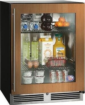 Perlick 24 Inch C-Series 24 Built In Undercounter Counter Depth Compact All-Refrigerator HC24RB44R