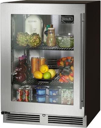 Perlick 24 Inch C-Series 24 Built In Undercounter Counter Depth Compact All-Refrigerator HC24RB43LL