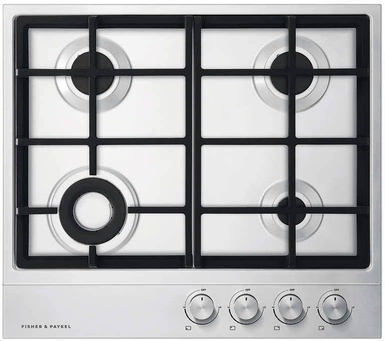 Fisher & Paykel Series 7 Contemporary 24 Natural Gas Drop-In Cooktop CG244DNGX1N
