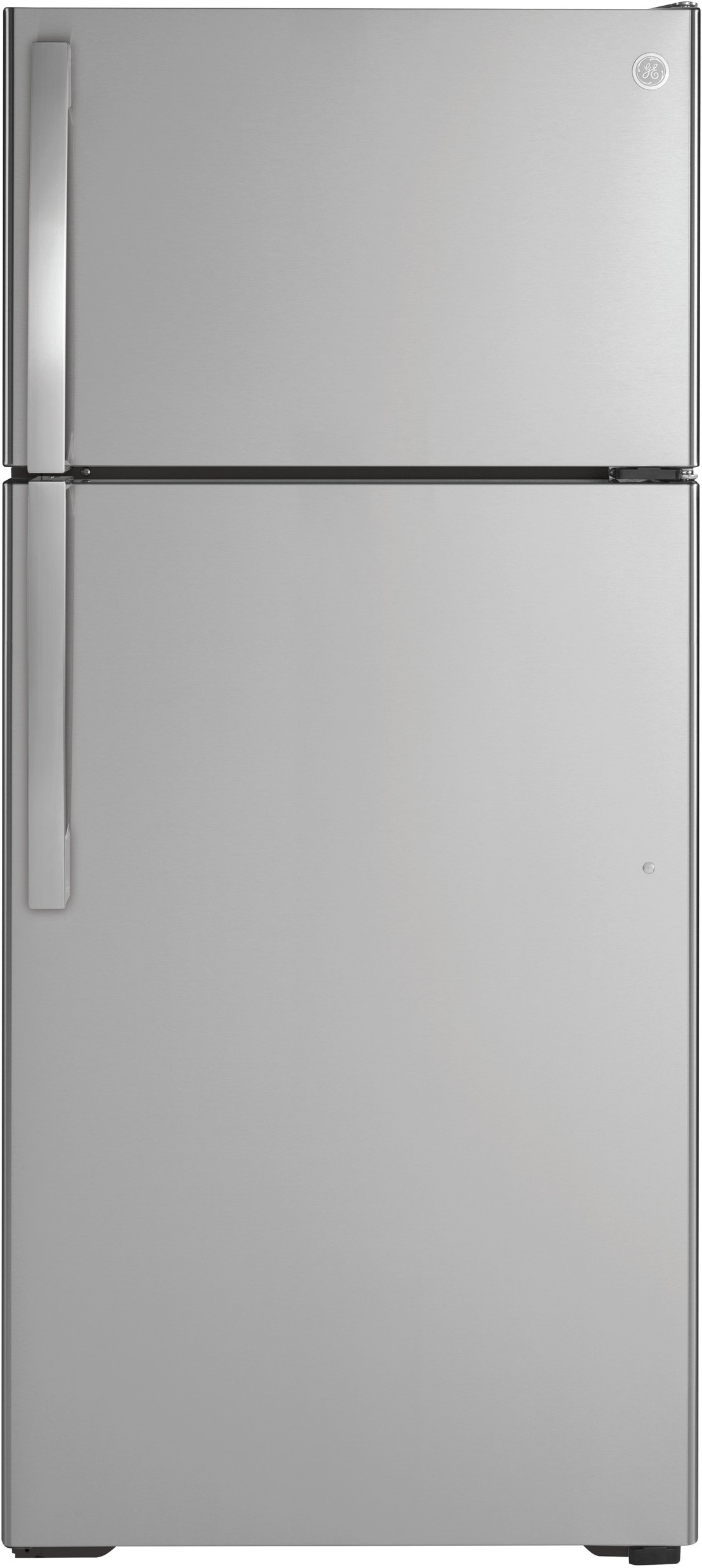 GE 28 Inch 28 Top Freezer Refrigerator GTS17GSNRSS