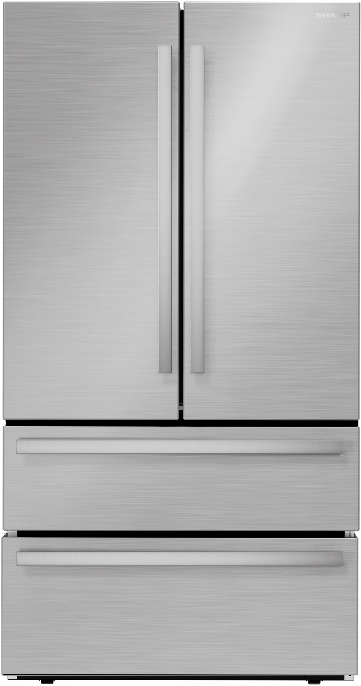 Sharp 36 Inch 36 Counter Depth French Door Refrigerator SJG2351FS