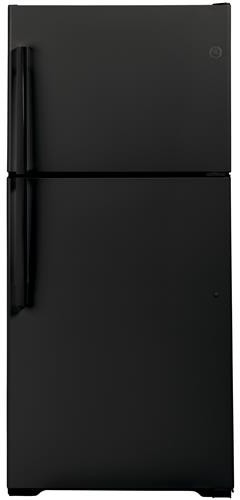 GE 33 Inch 33 Top Freezer Refrigerator GTS22KGNRBB