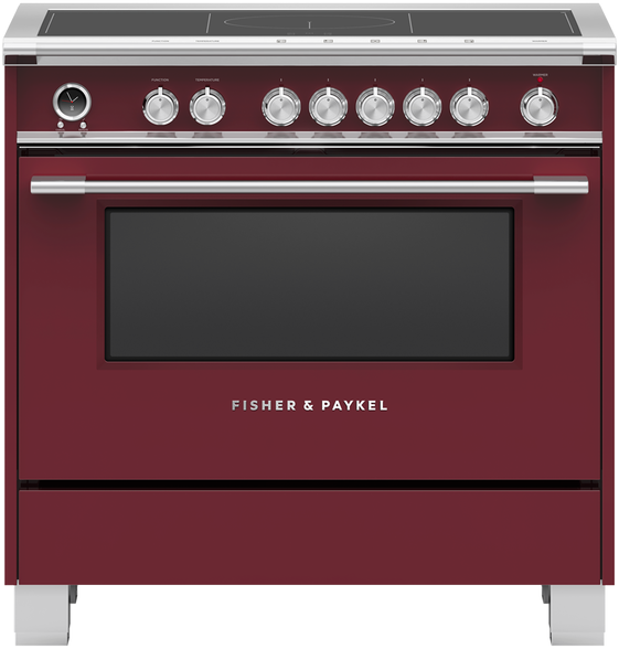 Fisher & Paykel Series 9 classic 36 Freestanding Induction Range OR36SCI6R1