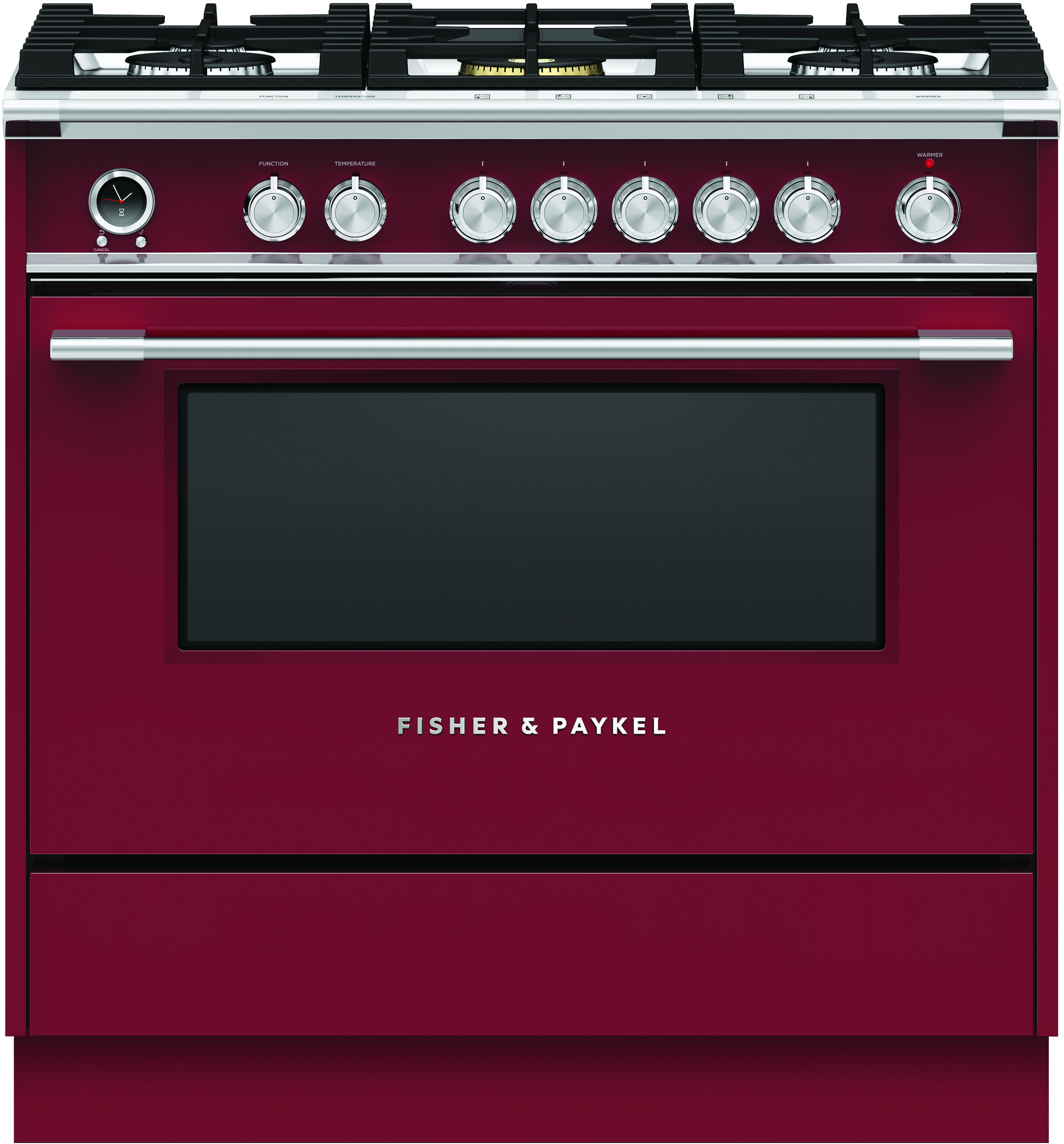 Fisher & Paykel Series 9 classic 36 Freestanding Dual Fuel Natural Gas Range OR36SCG6R1