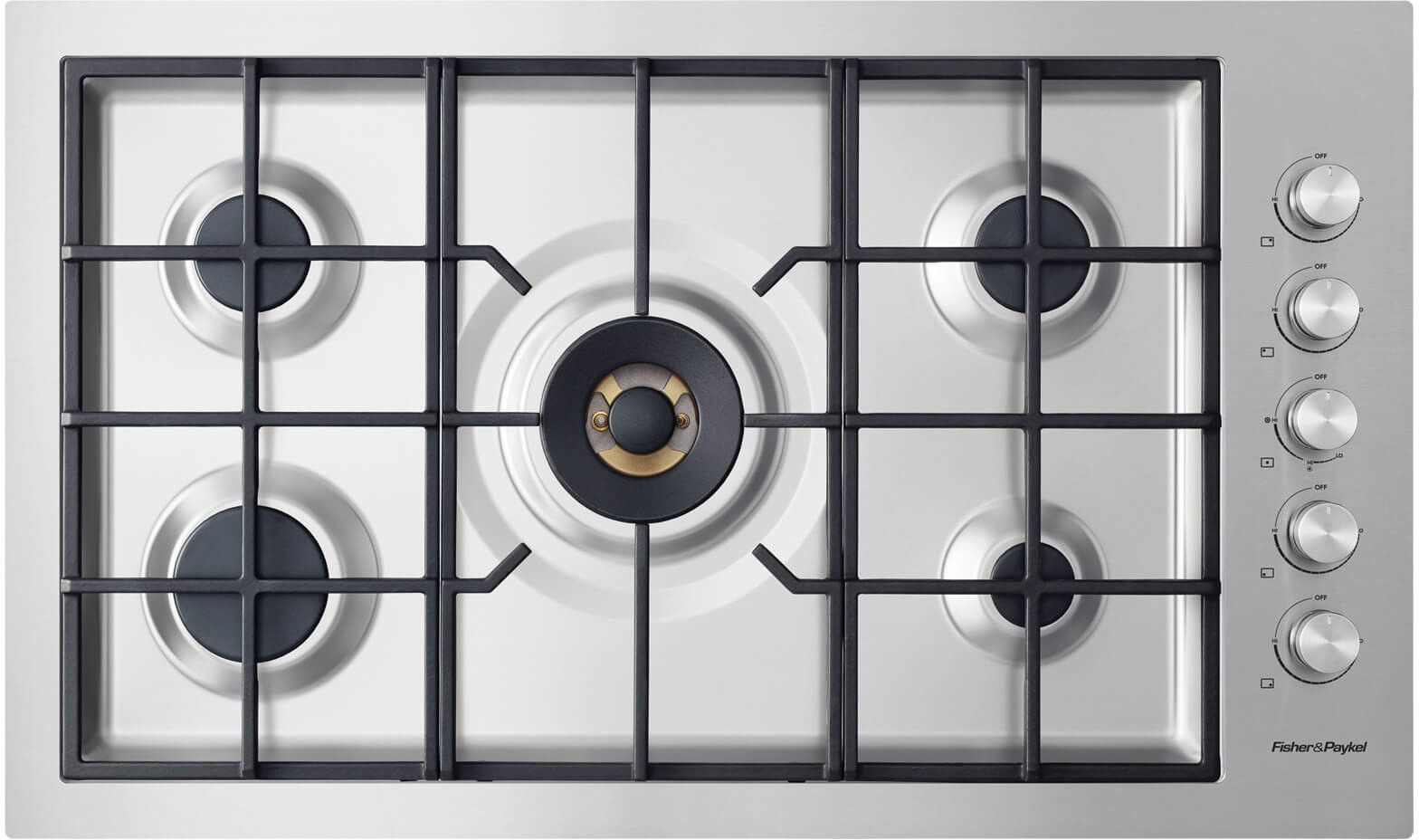 Fisher & Paykel Series 9 Contemporary 36 Natural Gas Drop-In Cooktop CG365DNGRX2N