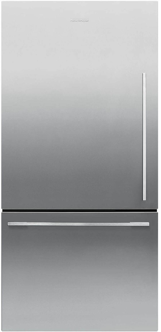 Fisher & Paykel 31 Inch & Paykel Series 5 Contemporary 31 Freestanding/Built In Counter Depth Bottom Freezer Refrigerator RF170WDLX5N