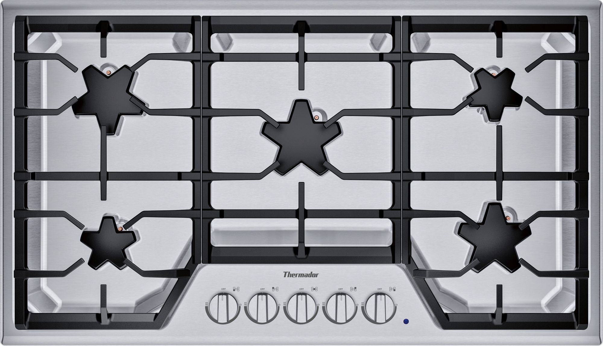 Thermador Masterpiece 36 Natural Gas Drop-In Cooktop SGS365TS