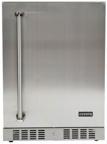 Coyote 24 Inch 24 Freestanding/Built In Undercounter Counter Depth Compact All-Refrigerator C1BIR24R