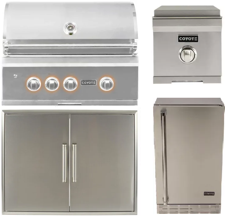 Coyote S-Series Outdoor Appliance Package C2SLP2