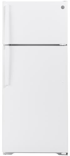 GE 28 Inch 28 Top Freezer Refrigerator GTS18HGNRWW