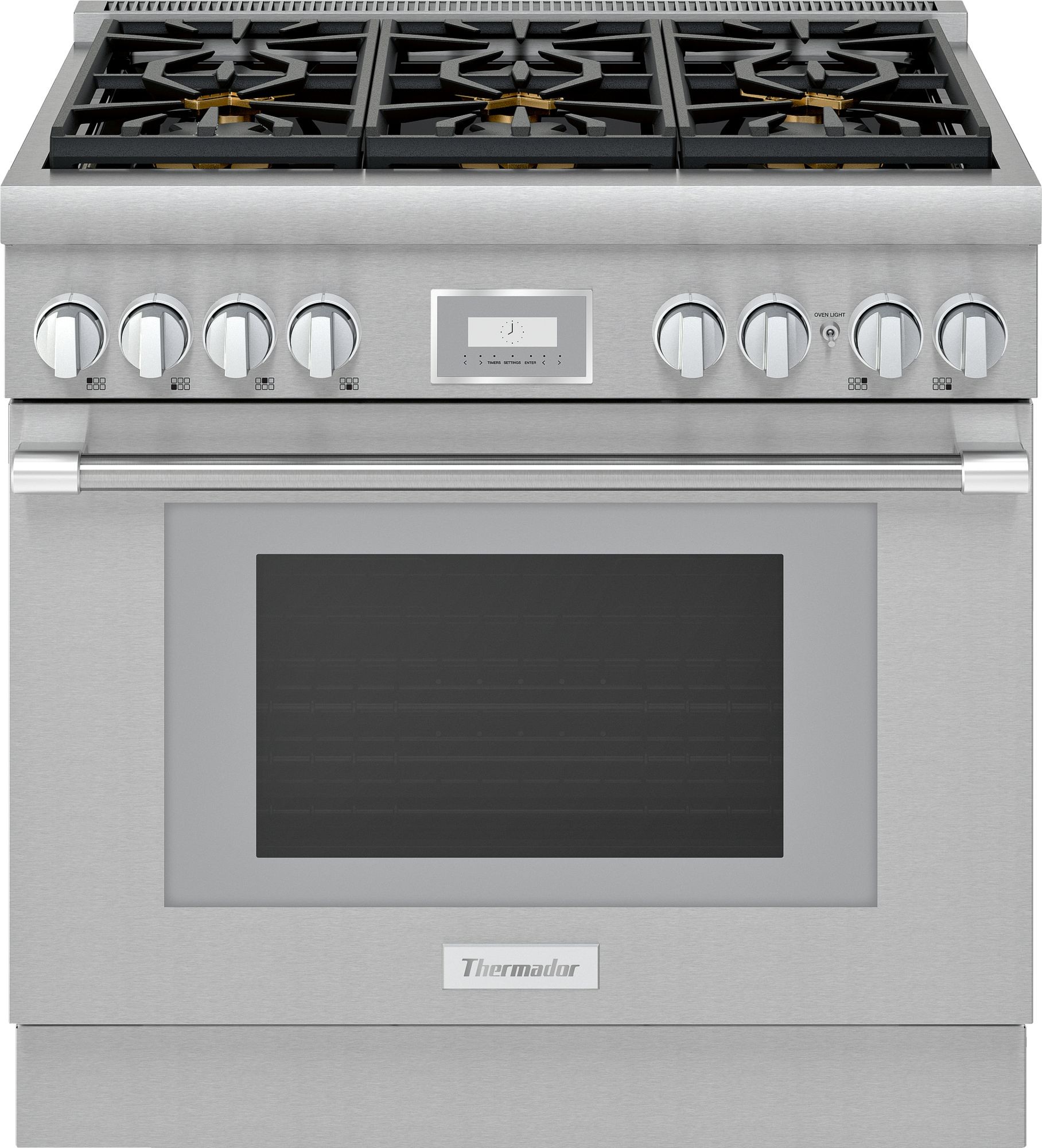 Thermador Pro Harmony Professional 36 Freestanding Natural Gas Range PRG366WH