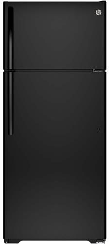 GE 28 Inch 28 Top Freezer Refrigerator GTE18CTHBB